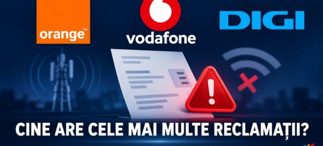 Cine primește cele mai multe reclamații la internet? Diferențe mari între Digi, Orange, Vodafone și Nextgen