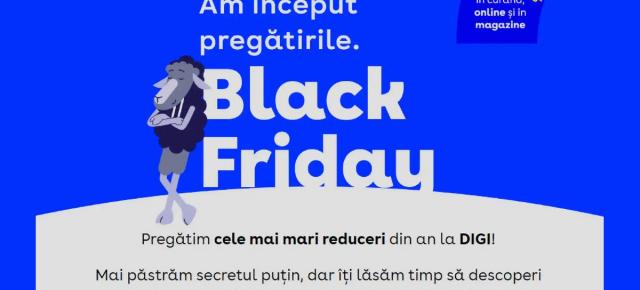 Black Friday 2026 începe mai devreme la DIGI România! Când se lansează campania și ce promoții ar putea pregăti operatorul