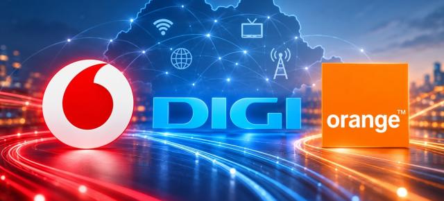 Digi domină internetul fix și televiziunea, Orange conduce la venituri iar Vodafone crește timid; Iată cum arată piața telecom din România