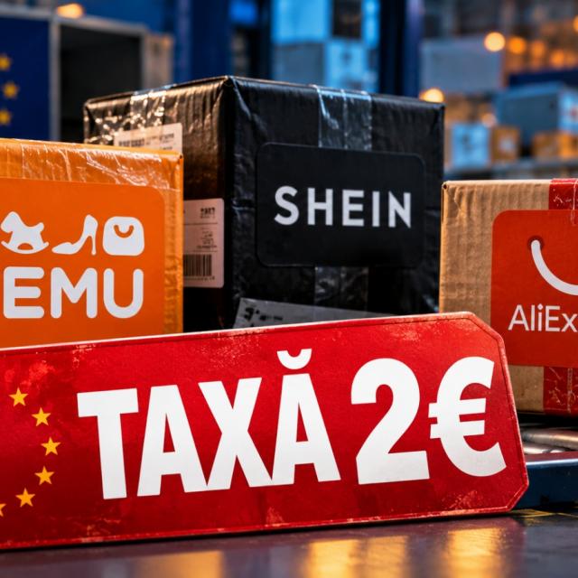 Noi taxe de 2 euro pentru comenzile de pe Temu, Shein și AliExpress, valabile din 1 noiembrie