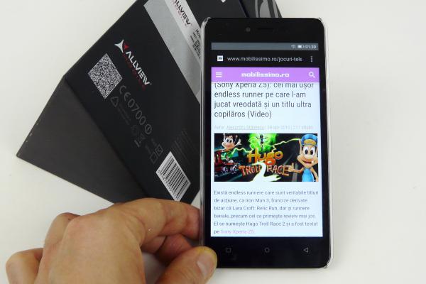 Allview V2 Viper i4G Unboxing: telefon tineresc dual SIM cu suport 4G şi husă personalizabilă (Video)