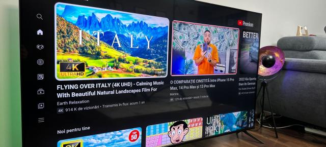 Allview 65iPlay8000 Mini LED Review: Televizor 4K de 164 cm, cu muchii subțiri și un sistem de operare peste așteptări