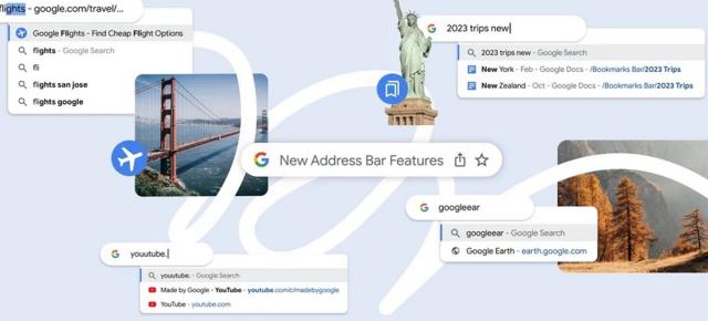 Google Chrome actualizat cu corecţie de greşeli în bara de adrese, Autocomplete mai deştept