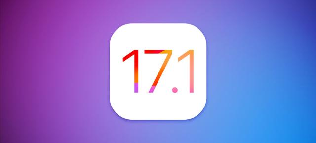 iOS 17.1 este acum disponibil, alături de iPadOS 17.1, watchOS 10.1; Ce e nou?