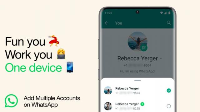 <b>WhatsApp îţi permite acum să ai mai multe conturi pe un singur dispozitiv</b>WhatsApp continuă să primească actualizări şi noutăţi şi după PassKeys şi mesaje audio care se pot asculta o singură dată, acum aflăm că a sosit şi o funcţie mult aşteptată. Se pare că aplicaţia de chat de la Meta îţi permite acum să ai mai multe conturi 