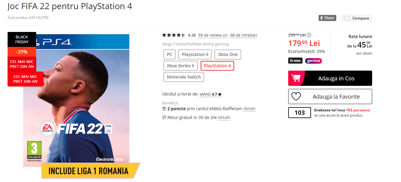 Black Friday 2021, Live Blogging Mobilissimo.ro; Reduceri și oferte eMAG, PC Garage, evoMAG, Cel.ro, Altex și alții.. - imaginea 318