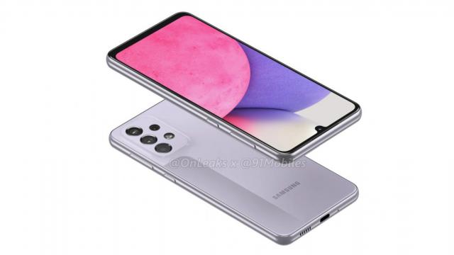 <b>Samsung Galaxy A33 5G are designul confirmat de noi imagini; Telefonul urmează să debuteze la începutul anului 2022</b>Samsung lucrează la dezvoltarea multor smartphone-uri în prezent, iar pe lângă seria flagship Galaxy S22, vom avea și noi terminale din gama A în 2022. Randările lui Galaxy A33 5G își făceau apariția pe web în urmă cu câteva zile. Azi designul acestui