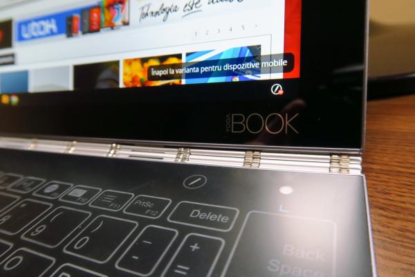 Lenovo Yoga Book: Hardware în grafic, fără exagerări sau lipsuri