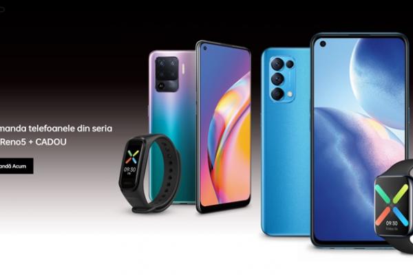 Oppo Reno5 5G se poate precomanda azi pe plan local și vine cu Oppo Watch cadou; Avem și unboxing pentru voi