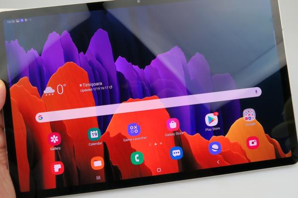 Samsung Galaxy Tab S7+ 5G: Display excelent pe piaţa tabletelor din 2020-2021
