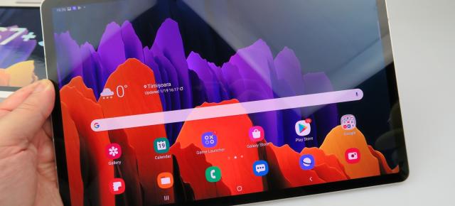 Samsung Galaxy Tab S7+ 5G: Display excelent pe piaţa tabletelor din 2020-2021