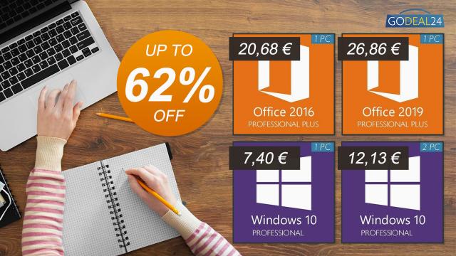 <b>(P) Mega Sale pe GoDeal24! Licențe Windows și Office cu până la 62% reducere</b>Finalul lunii martie se lasă cu reduceri speciale în oferta retailerului GoDeal24 care a pregătit un adevărat Mega Sale cu discount-uri uriașe la o serie de produse software populare. Este momentul ideal pentru 