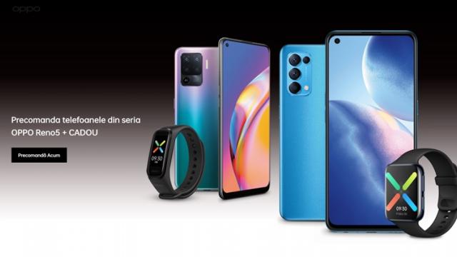<b>Oppo Reno5 Lite disponibil în România, cu ofertă specială la precomandă - telefon cu filmare Portrait, cu AI, încărcare rapidă</b>Oppo a adus de azi în România cele mai noi smartphone-uri din seria Reno5. E vorba despre Reno5 5G, care a primit un unboxing de la noi aici, dar şi despre Oppo Reno5 Lite, telefon cu filmare Portrait Color 