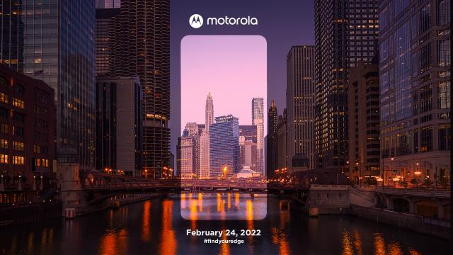 <b>Motorola pregătește un eveniment pentru 24 februarie, zi în care îl așteptăm pe Moto Edge 30 Pro</b>Luna februarie este plină de lansări interesante, iar dacă în prima jumătate avem debutul seriei Galaxy S22 de la Samsung, finalul ultimei luni de iarnă ne va aduce anunțul unui nou flagship Motorola. Brandul aflat sub conducerea Lenovo 