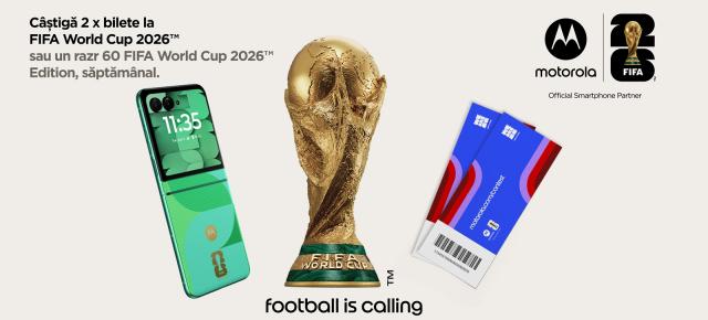 Cum poți ajunge la Cupa Mondială 2026 cu ajutorul noului tău smartphone Motorola? (Concurs)