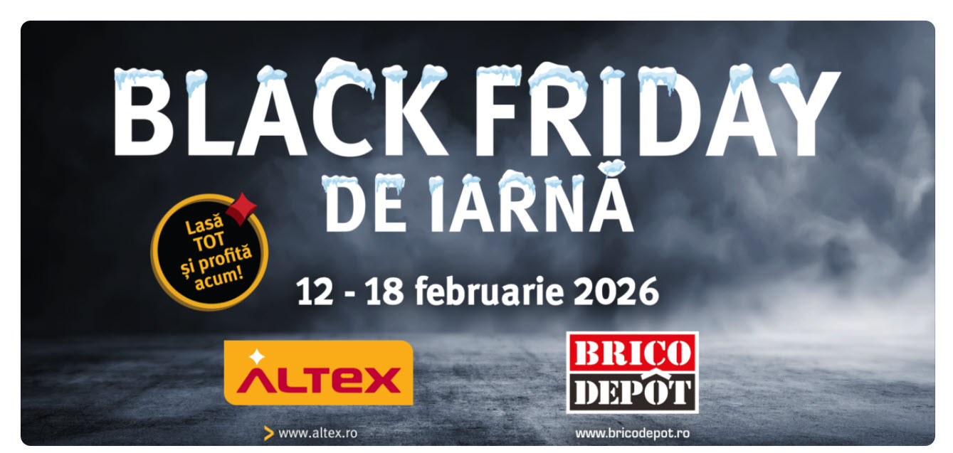 AZI a început Black Friday de iarnă la Altex; Cât ţine, ce reduceri sunt şi la ce produse?