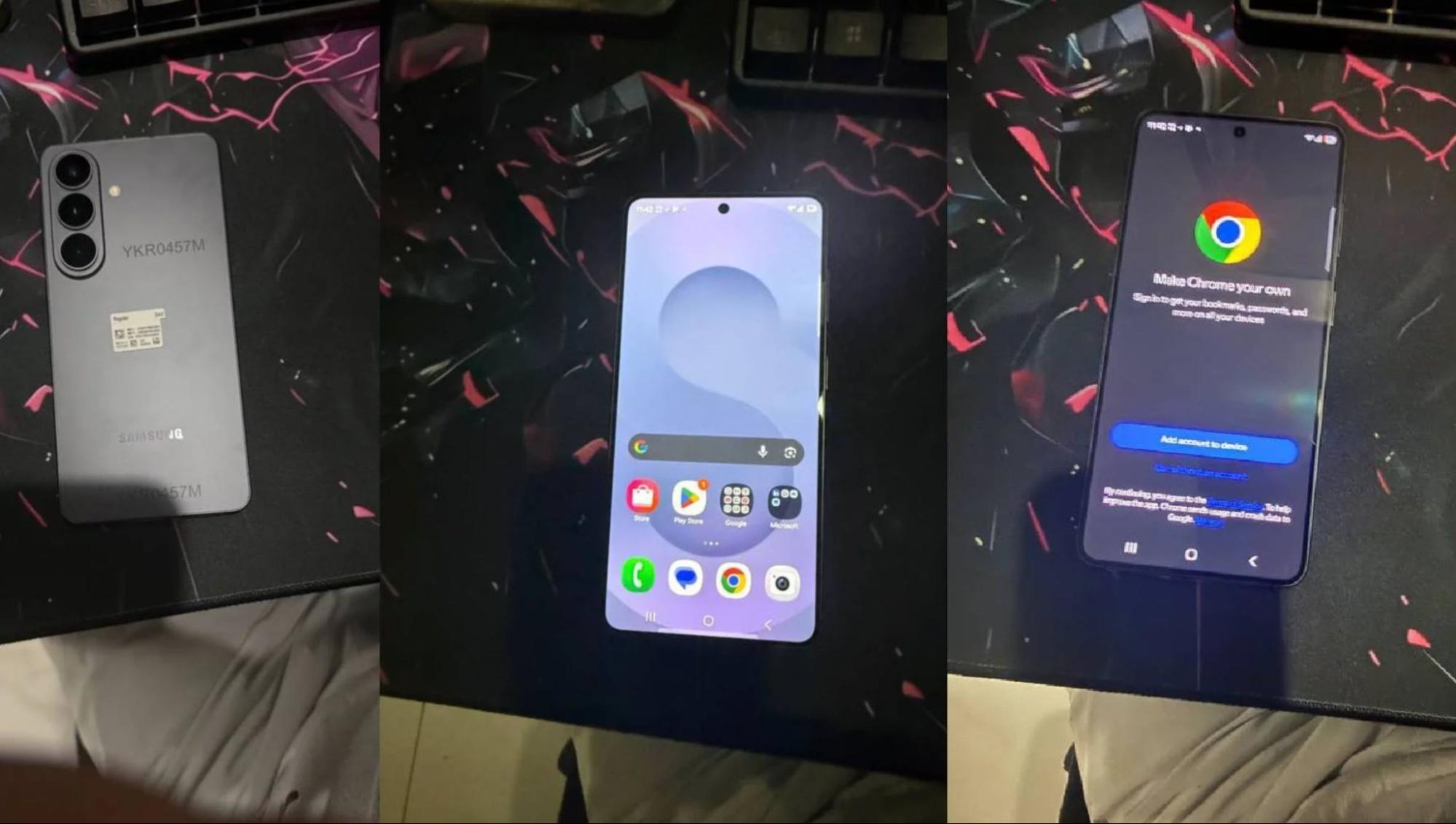 Samsung Galaxy S26+ apare pornit în fotografii hands-on