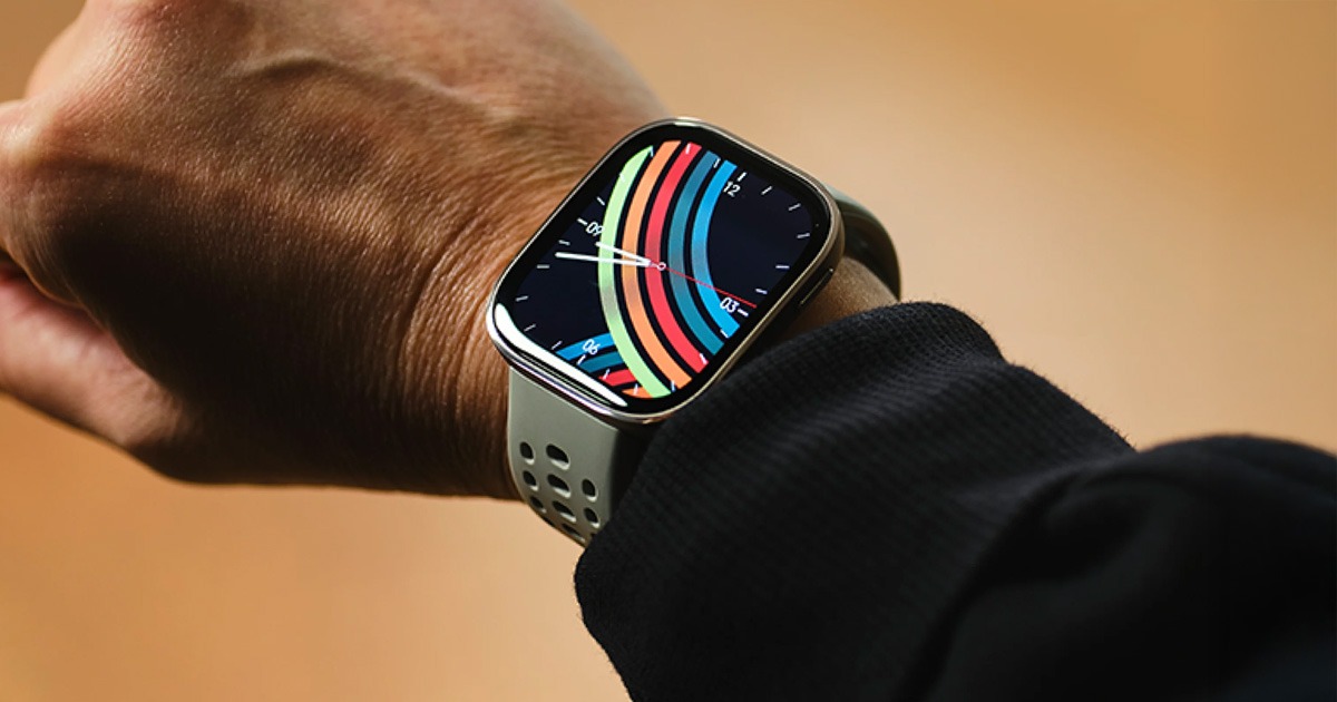 E LUNI e AMAZON: Amazfit Bip 6 Smart Watch 46 mm cu ecran AMOLED 1.97 inch, GPS, AI fitness și autonomie de 14 zile