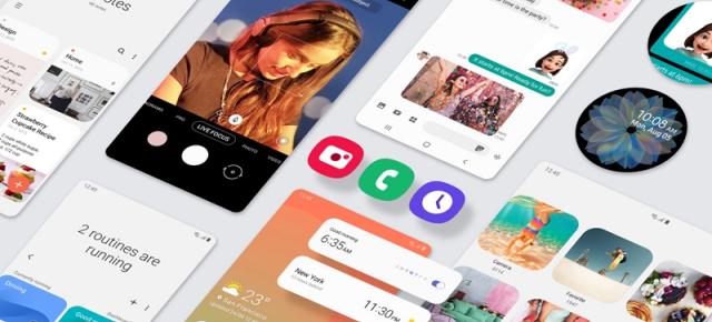 Reclame apar în interfaţa Samsung One UI, în câteva aplicaţii native de pe telefoane