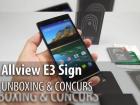 Allview E3 Sign unboxing & concurs: primul telefon cu scanner de amprente de la Allview scos din cutie, vine cu accesorii atractive (Video)