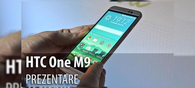 HTC One M9 Hands-on - Mini review în cadrul lansării din România a telefonului: HTC M8+ cu un soi de bumper, colorit dual şi noutăţi software interesante (Video)