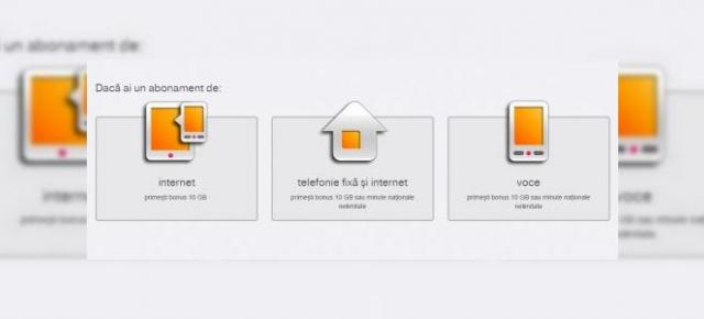 Orange România anunţă o nouă ofertă cu 10 GB Internet şi convorbiri naţionale nelimitate drept bonus