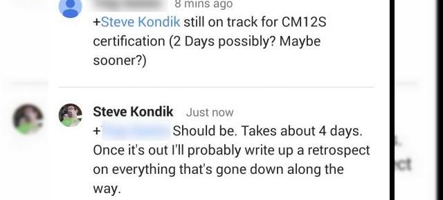 Steve Kondik, fondatorul Cyanogen, oferă o dată estimativă pentru sosirea lui CM12S pe OnePlus One