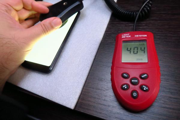 Luminozitate display Allview Soul X5 Mini