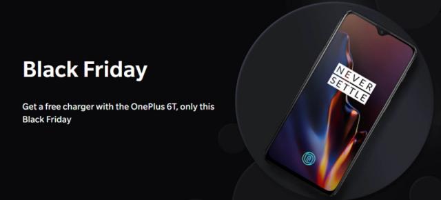 De Black Friday, OnePlus oferă extra accesorii cadou la achiziția lui OnePlus 6T