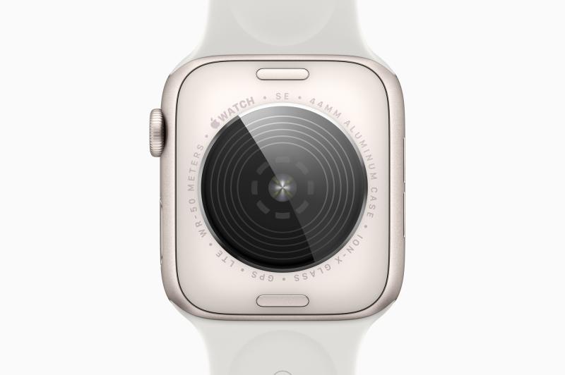 Apple Watch SE - Imagini oficiale: Apple-Watch-SE-back-aluminum-stardust-220907.jpg