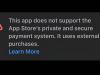 Apple afișează avertismente în App Store-ul din UE; Aplicațiile cu plăți externe sunt marcate ca „nesigure”