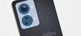 OnePlus Nord 2T apare într-o imagine nouă, cu spate Sandstone, cameră foto triplă și două bliț-uri LED separate