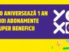 YOXO aniversează un an de existență și oferă clienților extra-beneficii, indiferent de abonamentul ales