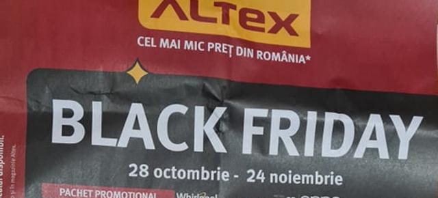 Catalogul Altex Black Friday 2021 a ajuns pe Internet; Iată câteva reduceri!