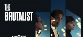 „Brutalistul” disponibil pe SkyShowtime; Adrien Brody premiat din nou cu Oscar și Globul de Aur