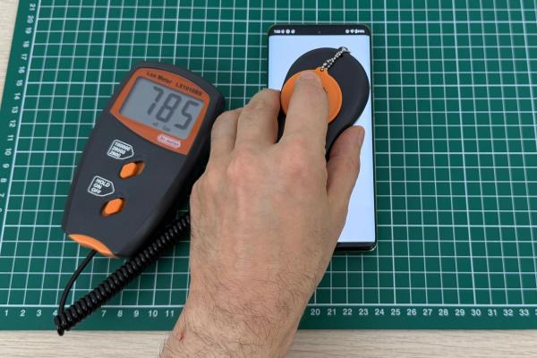 Motorola edge 60 - Test luminozitate