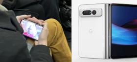 Un presupus prototip Google Pixel Fold își face apariția în fotografii, mânuit de un angajat al companiei; Cum arată?