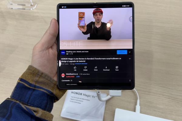 Honor Magic Vs - Fotografii hands-on MWC 2023