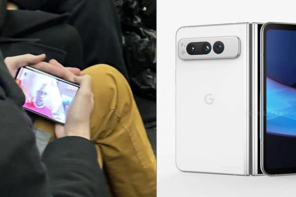Un presupus prototip Google Pixel Fold își face apariția în fotografii, mânuit de un angajat al companiei; Cum arată?