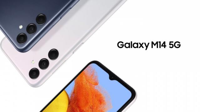 <b>Samsung Galaxy M14 5G este aici, smartphone cu baterie mare de 6000 mAh și procesor Exynos la bord</b>Dacă nu vrei să faci experimente cu telefonul tău pentru a-i umfla mușchii și ajunge la mii de mAh precum a făcut un vizionar cu un Galaxy A32 5G, atunci vei alege un telefon cu baterie mare din fabrică, precum Samsung Galaxy M14 5G