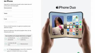iPhone Duo intră la precomandă la Vodafone România pe 16 octombrie
