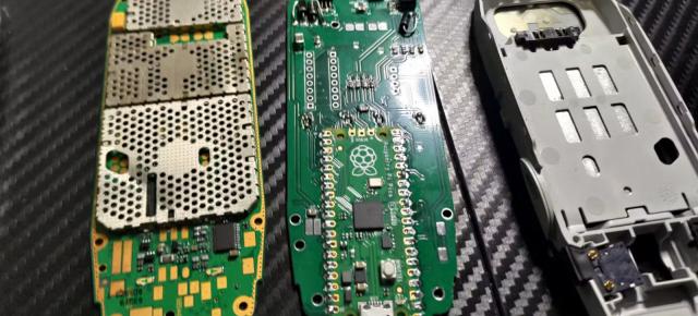 Nokia 3310 devine consolă de gaming cu Raspberry Pi Pico și un joc premiat