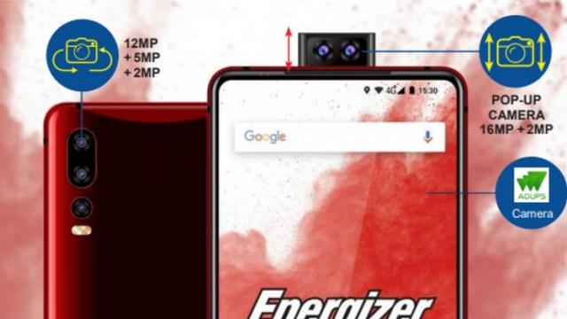 <b>Energizer va lansa și telefoane cu periscop pentru camera selfie la MWC; Par a fi modele rebranding Elephone</b>O veste neașteptată pe care am aflat-o săptămâna trecută a fost și cea referitoare la faptul că Energizer va sosi cu nici mai mult nici mai puțin de 26 noi telefoane în cadrul târgului de tehnologie MWC 2019, un lineup impresionant 