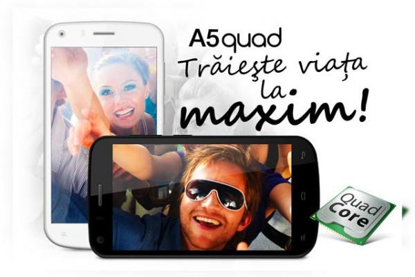 Allview lansează A5 Quad; cel mai accesibil smartphone quad-core din portofoliul companiei