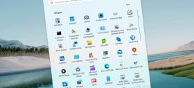 Windows 11 primește un meniu Start modificat, ce permite găsirea aplicațiilor instalate mai ușor