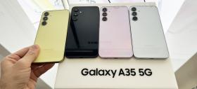 Samsung Galaxy A35 hands-on: sticlă în spate, cameră principală nouă şi chiar un pic de AI