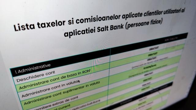<b>Taxe și comisioane Salt Bank: Tot ce nu ți-a spus nimeni până acum</b>Ieri vorbeam despre valoarea acțiunilor virtuale ale Salt Bank, care au adus o creștere de 40% în doar o zi, imediat după lansarea oficială a băncii virtuale în România. Ei bine, în ziua următoare, valoarea acestora s-a dublat! Pe fondul acestui entuziasm