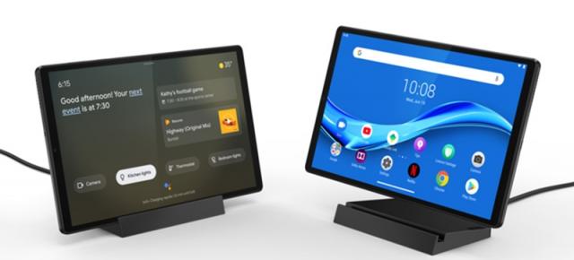 CES 2020: Lenovo prezintă tableta Smart Tab M10 FHD Plus cu rol Smart Display Google Assistant