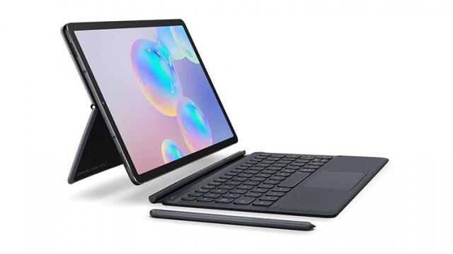 <b>Samsung confirmă lansarea primei tablete 5G din lume în trimestrul întâi din 2020: varianta derivată din Tab S6</b>Dacă bătălia pentru primul telefon 5G a fost demult rezolvată, acum ne gândim şi care va fi prima companie care se va lăuda cu o tabletă 5G. Bătălia e clar între Huawei şi Samsung, cu variante 5G 