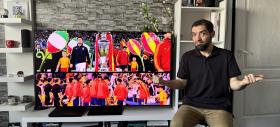 M-am pregătit să strig “GOL!” la competiţiile verii cu un TV OLED Samsung de top, cu AI, panou anti reflexie
